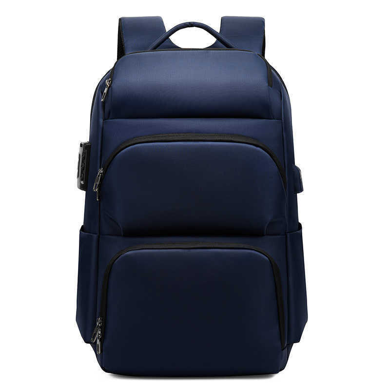 17 Inch Laptop Anti-theft Backpacks USB Charging Men Business School Travel Bag
