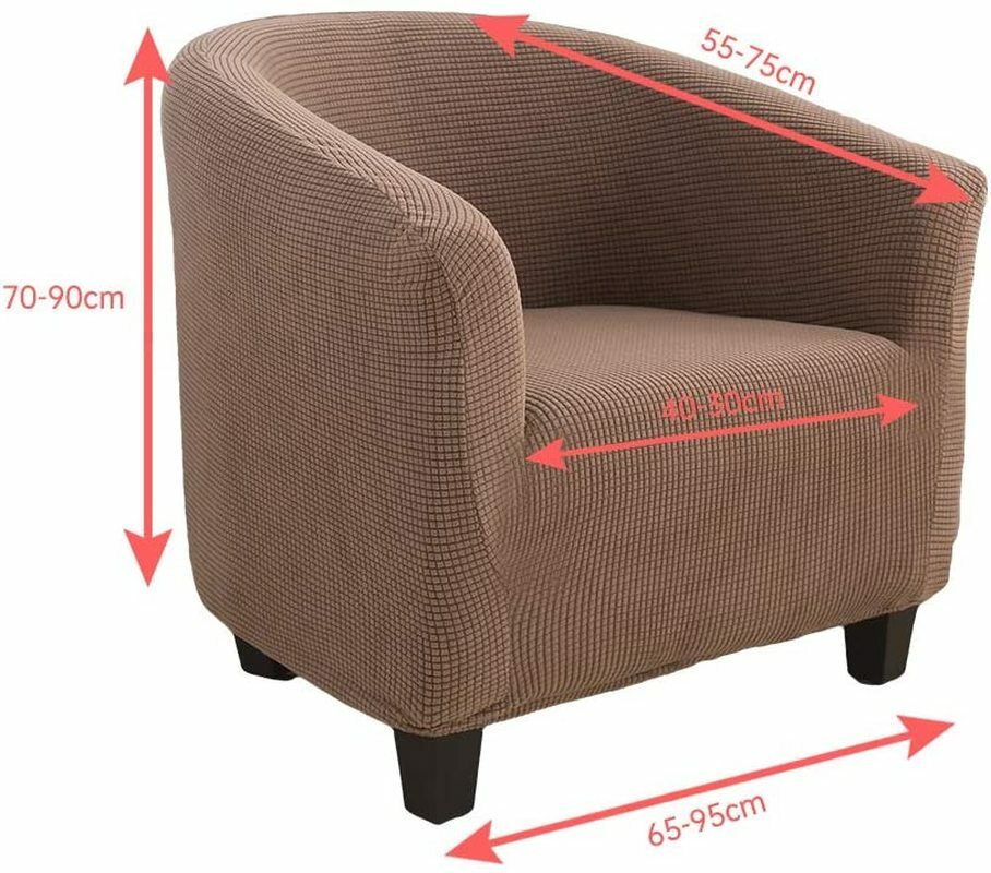 Elastic Tub Sofa Armchair Seat Cover Protector Dust-proof niture Slipcover 1X