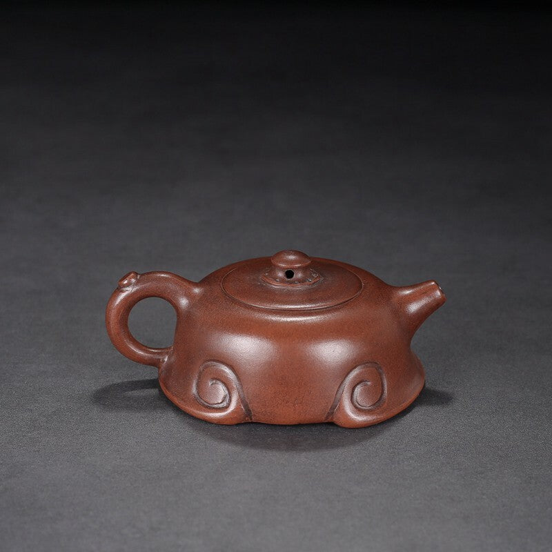 150ml Chinese Yixing Old Purple Clay Teapot Handmade Kung Fu Tea Set Decorate