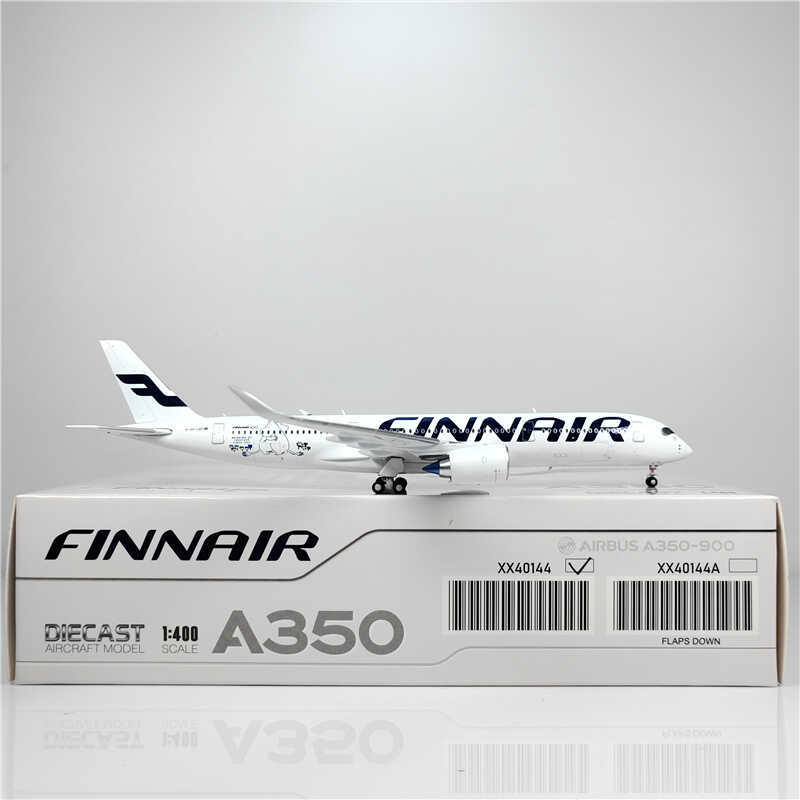 1:400 JC Wings FINNAIR AIRBUS A350-900Passenger Airplane Diecast Aircraft Model
