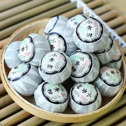 500g Yunnan Menghai Pu-erh Tea Xiaoqinggan Ripe Tea Pu-erh Tea Healthy Drink