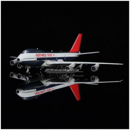 1:400 Phoenix NORTHWEST ORIENT BOEING 747-200 Airplane Diecast Aircraft Model