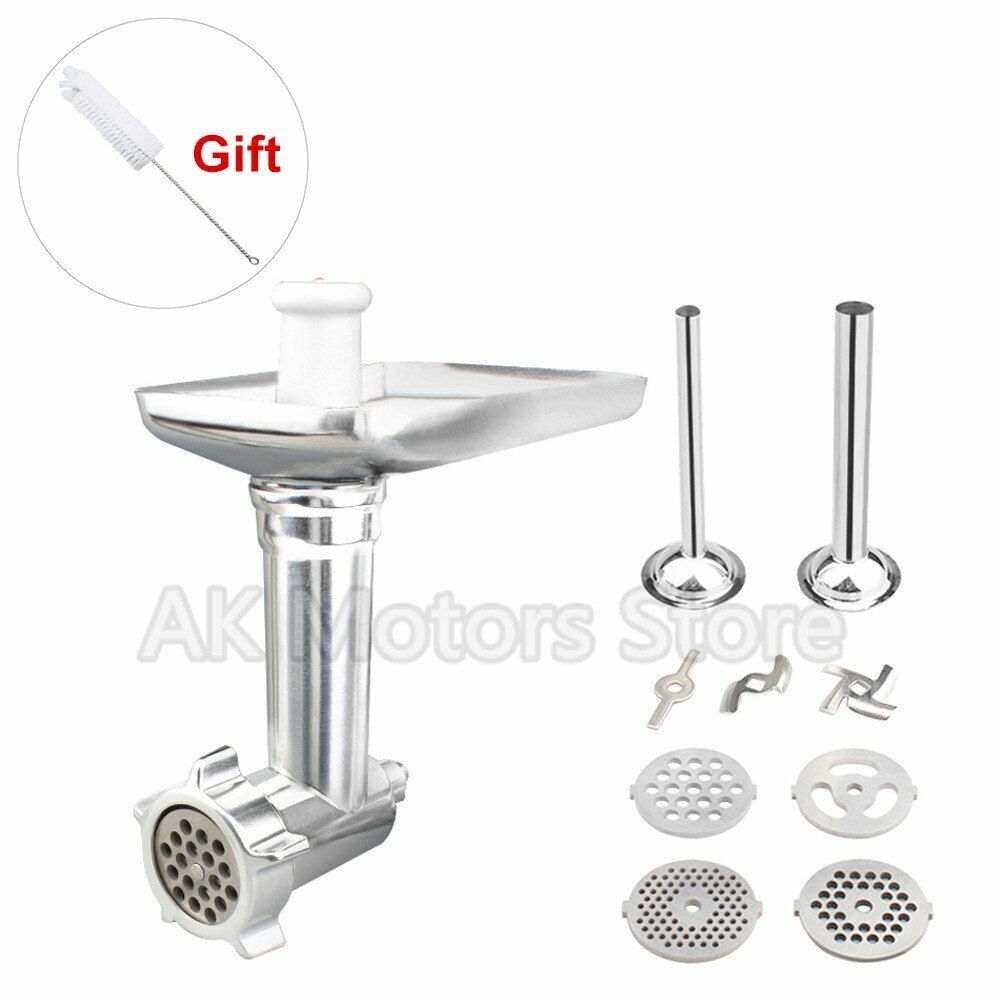 Food Grinder Attachment Slicer Shredder Meat Stuffer Kitchen Stand Mixer Alloy