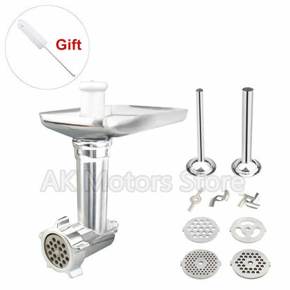 Food Grinder Attachment Slicer Shredder Meat Stuffer Kitchen Stand Mixer Alloy