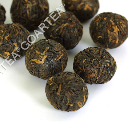 GOARTEA 100g Supreme Yunnan Black Tea Dragon Pearl Dian Hong Black Tea Buds-