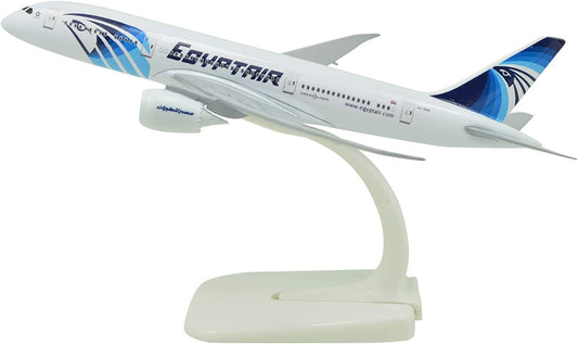 1:400 B787 Without Landing Gear EgyptAir Metal Airplane Model Plane Toy Plane