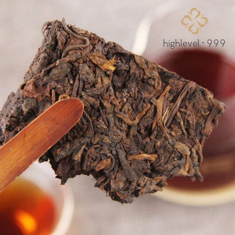 1000g Ripe Pu'er Tea Brick 2012 Yunnan Aged Mellow Compressed Dried Leaf Tea