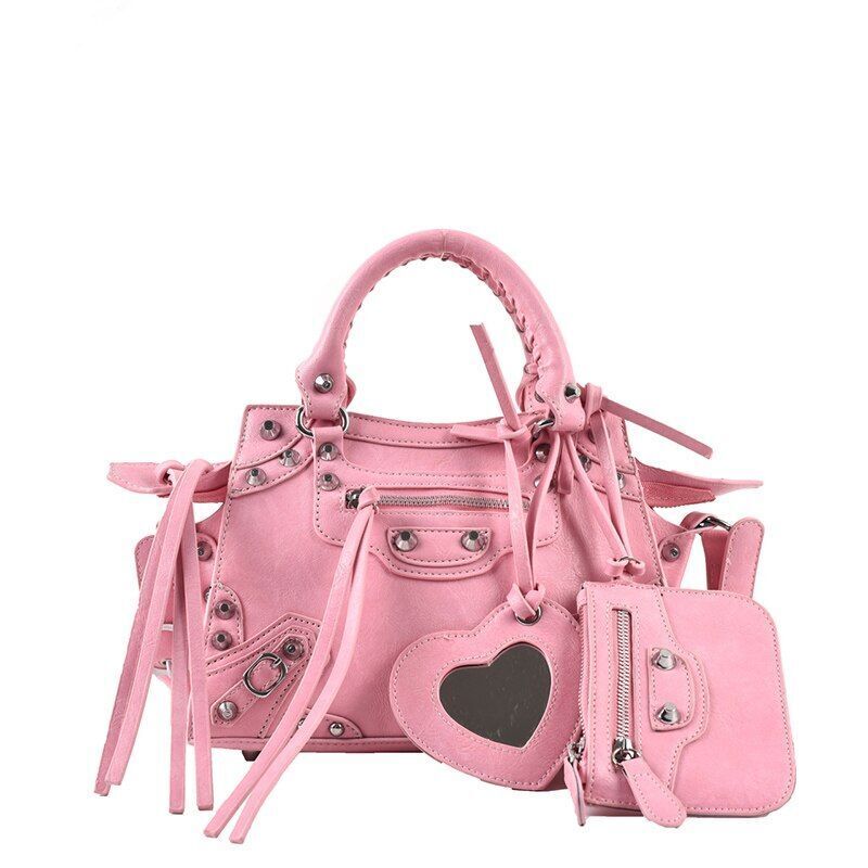 Shoulder Bag Synthetic Leather Handbag Strap 10*124 CM Shopping Bags 26*19*10 CM