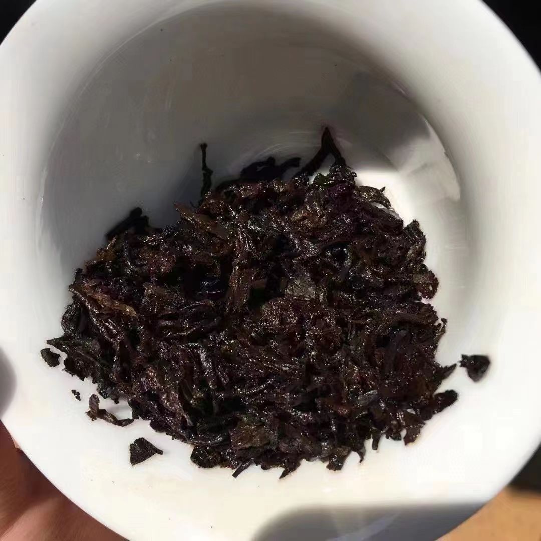 357g Yunnan Ripe Puerh Tea Nannuoshan Pu-erh Cooked Tea Cake Chinese Pu'er Tea