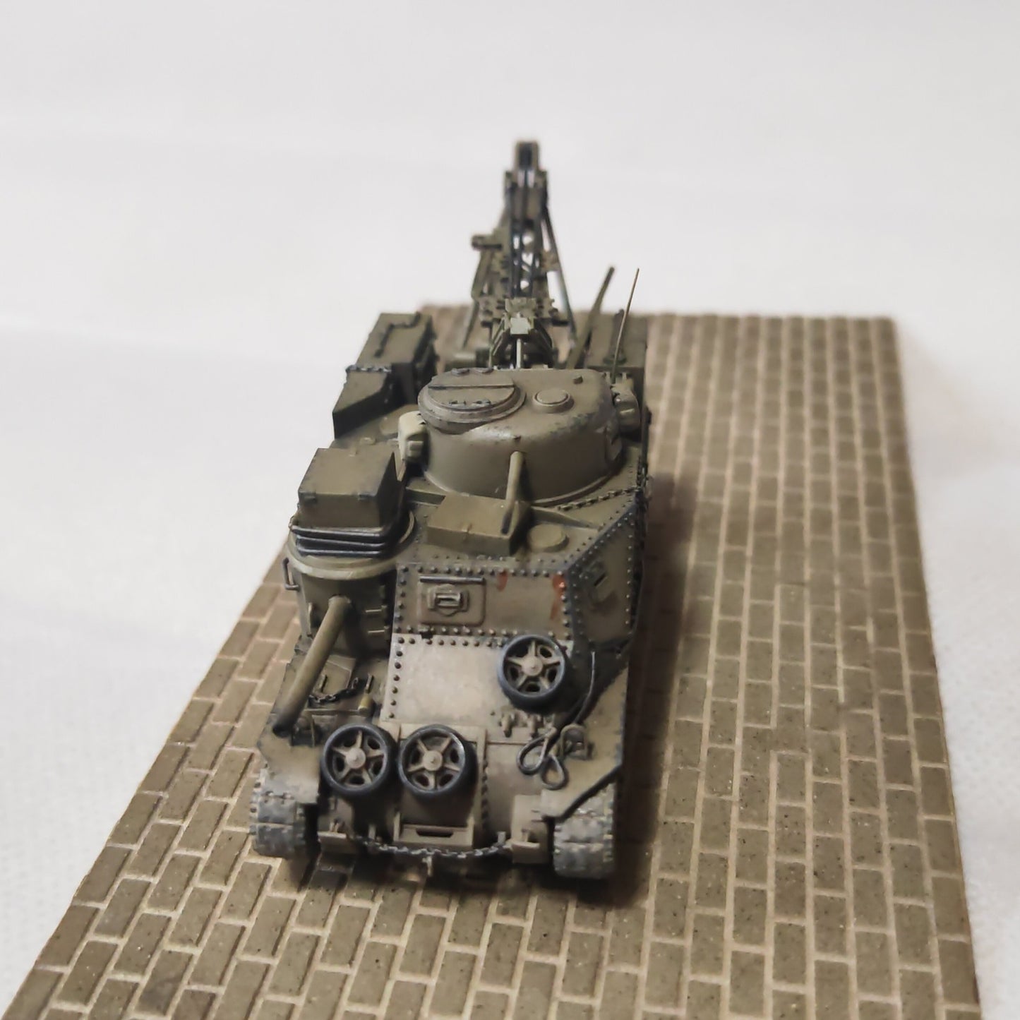 Manual 1/72 US M31 Armored Recovery Vehicle (ARV)‌ tank Painting model
