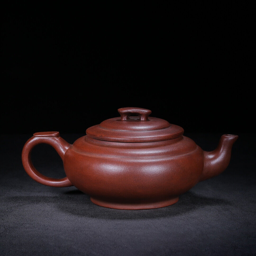 Chinese Yixing Zisha Clay Handmade Exquisite Teapot（上新桥 底款：顾景舟）