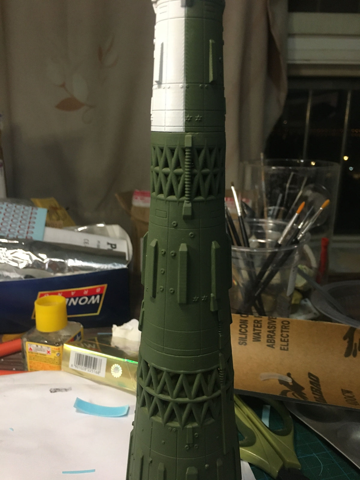 1:250 Scale CCCP N1 Landing moon rocket model Finished Painted product