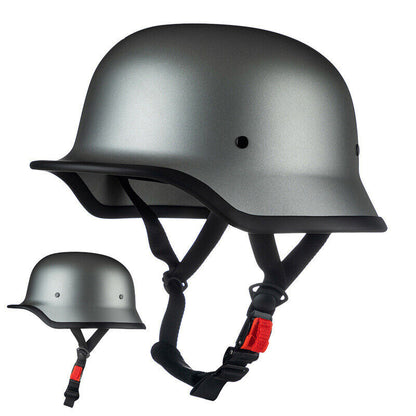 Retro German Style Motorcycle Half Helmet Men Women Helmet Duck Helmet Gift DOT