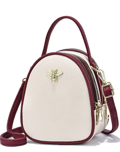 Women Shell Handbag Shoulder Crossbody Bag PU Satchel Quilted Purse Tote Gift