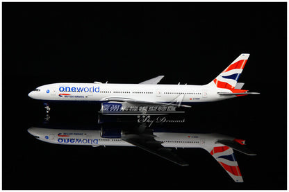 1:400 GeminiJets BRITISH AIRWAYS ONE WORLD B777-200ER Airplane Diecast Model