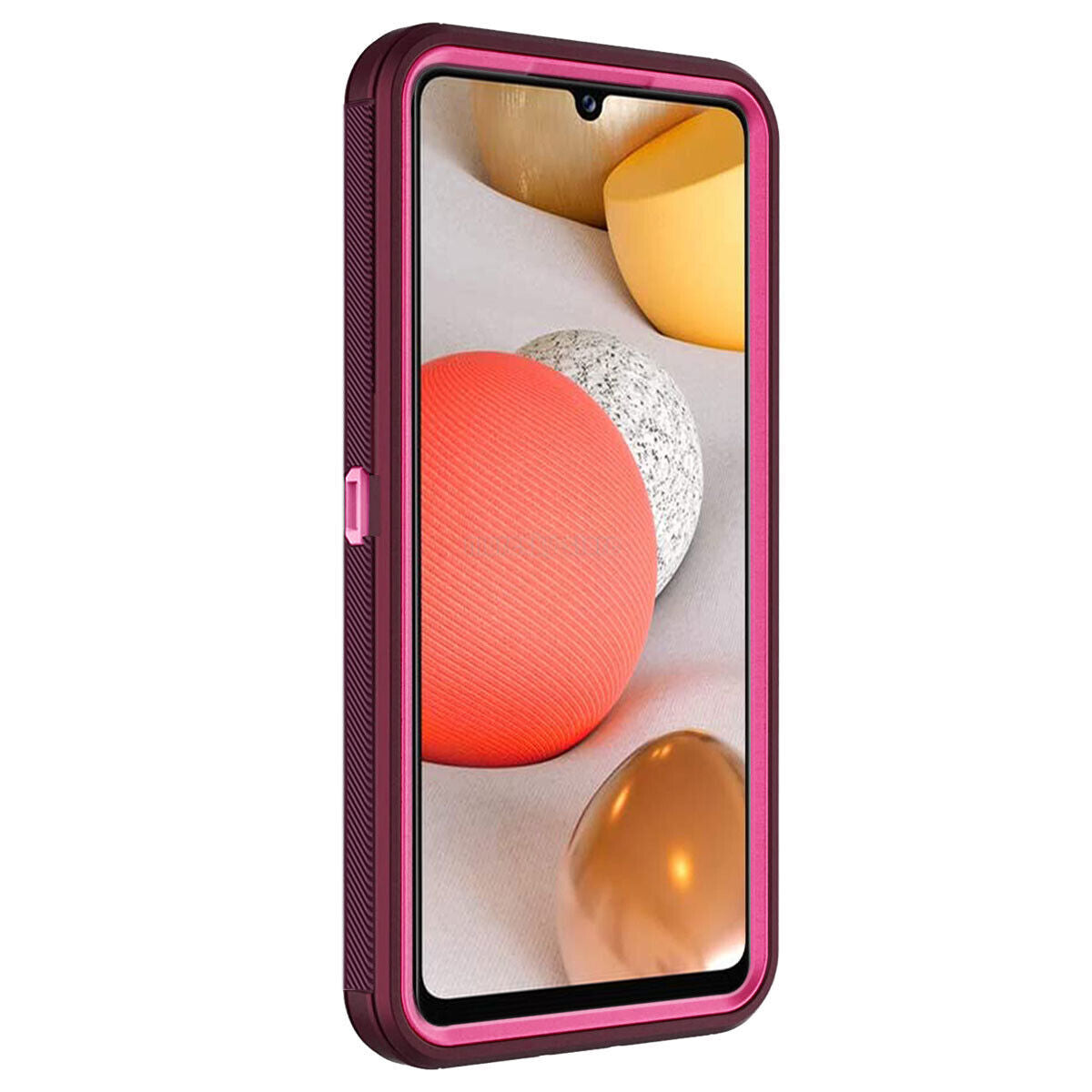 For Samsung Galaxy A42 5G Case Shockproof Phone Cover + Glass Screen Protector