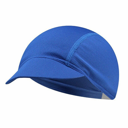Cycling Cap Solid Color Protection Running Sports Hat Mesh Outdoor Riding Biking