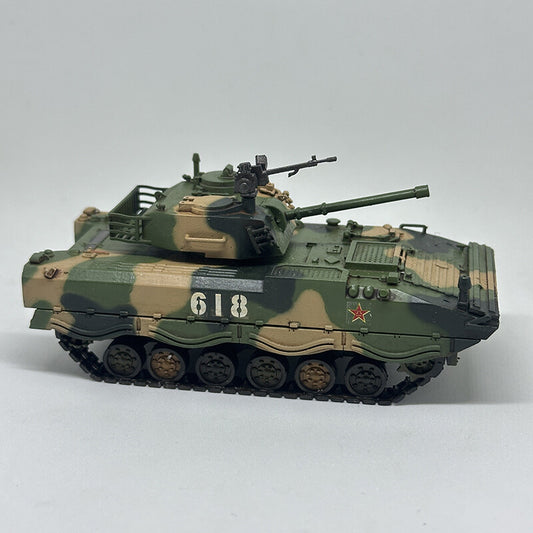 1/72 PLZ10 120mm self-propelled mortar tank model painted in three colors