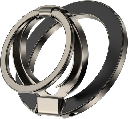 Magnetic Phone Ring Holder for Magsafe Dual-Side Magnetics, Removable Magsafe Ph