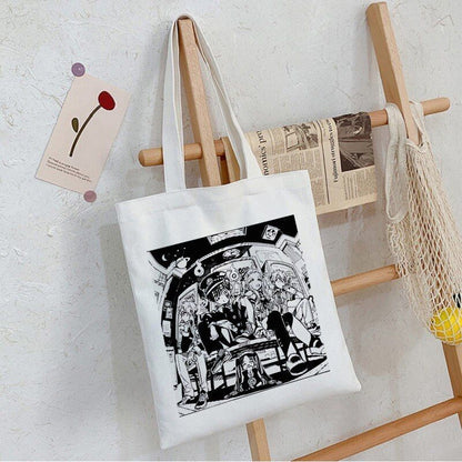 Women Bag Canvas Purse Shopper Pouch Large Capacity Vintage Shoulder Bag Handbag