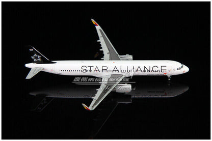 1:400 JC Wings ASIANA AIRLINES STAR ALLIANCE AIRBUS A321 Airplane Diecast Model