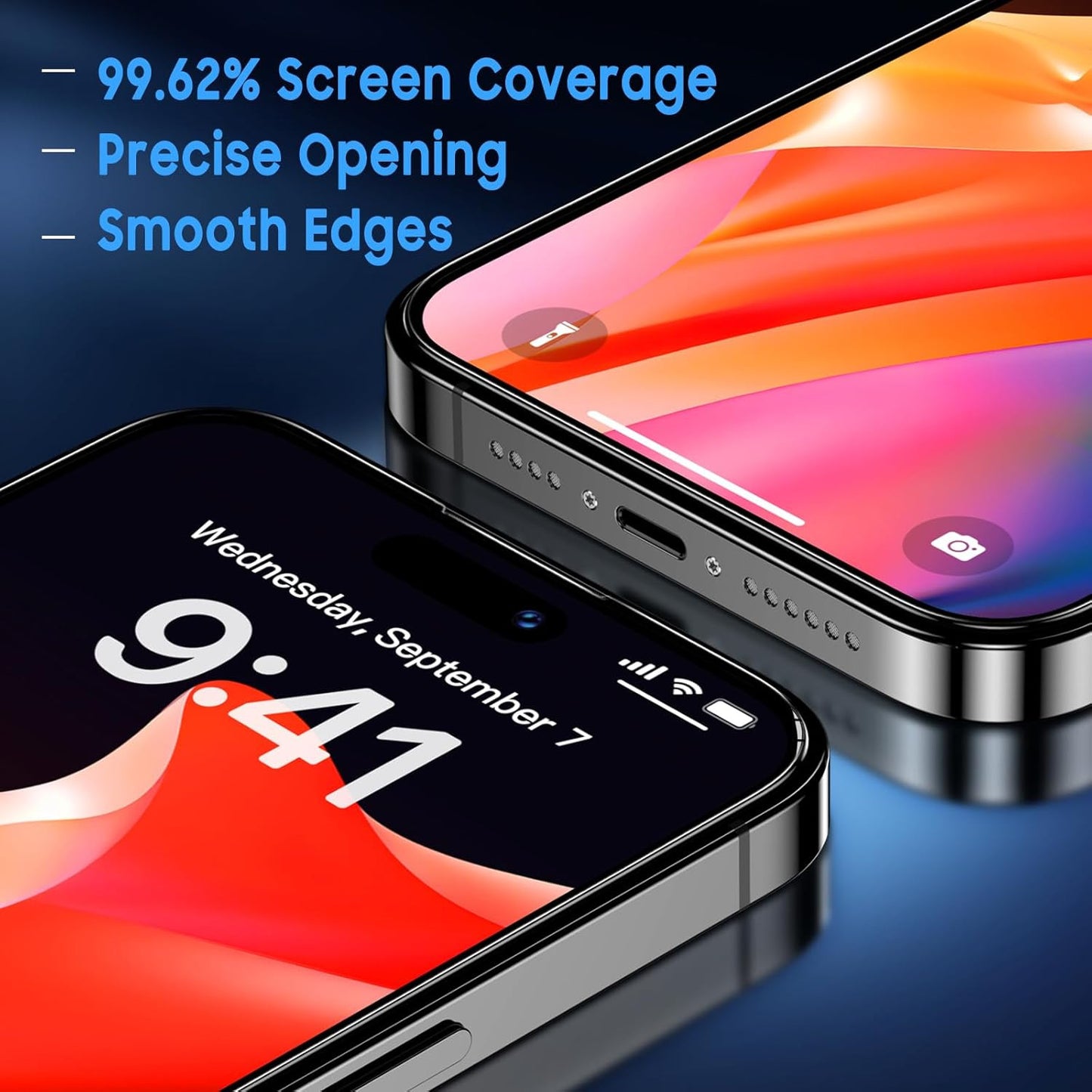for Iphone 14 Pro Max Matte Screen Protector, Anti-Fingerprint [Easy to Install]