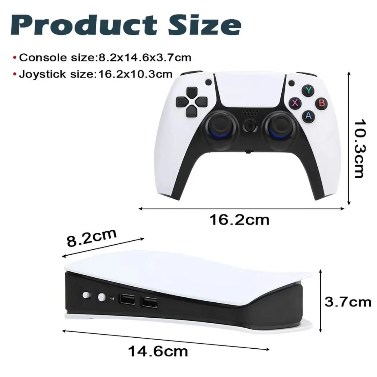 2025 P5 Plus 40000 Games Video Game Console 4K HD PSP S905 Chip Nostalgic Video