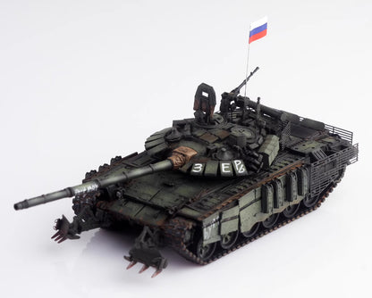 1:72 88MODEL T-72B3M Main Tank Army Military Vehicle Resin Metal Armor Model