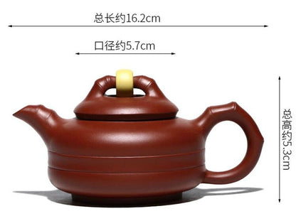 260ml Purple Clay Teapot Creative Dahongpao Kettle Tea Set Kung Fu Tea