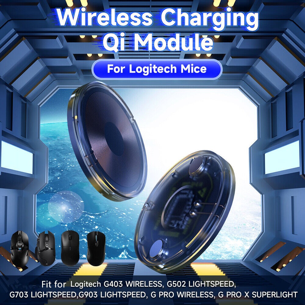 Lightweight Wireless Charging Receiver Module For Logitech G403 502 GPW Mouse