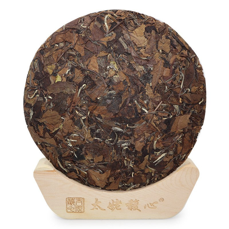 350g 2019 Fuding White Tea Cake Shoumei Old White Tea