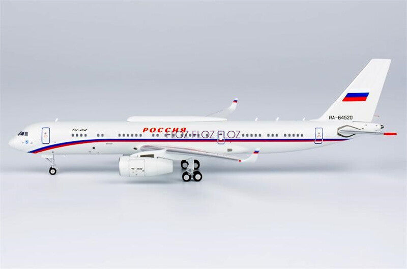 NG Model Russian Air Force TU-214PU-SBUS RA-64520 1:400 Aircraft Pre-built Model