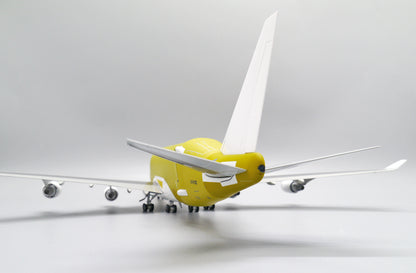 1:200 JC Wings Boeing Plane B747-400LCF Yellow Livery Diecast Aircraft Model