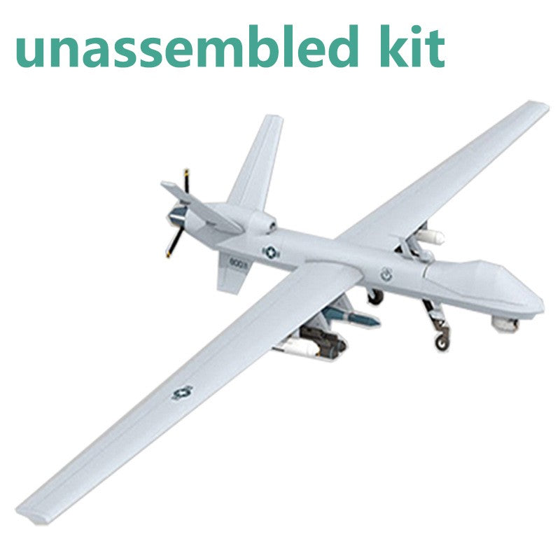 US 1:32 MQ-9 Reaper UAV 3D Plane Paper Model Aircraft Puzzle Unassembled Kit