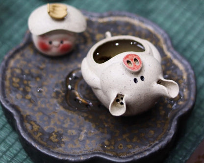 100cc chinese Yixing Handmade Zisha teapot white Clay FuZhu Gongfu Tea Pot