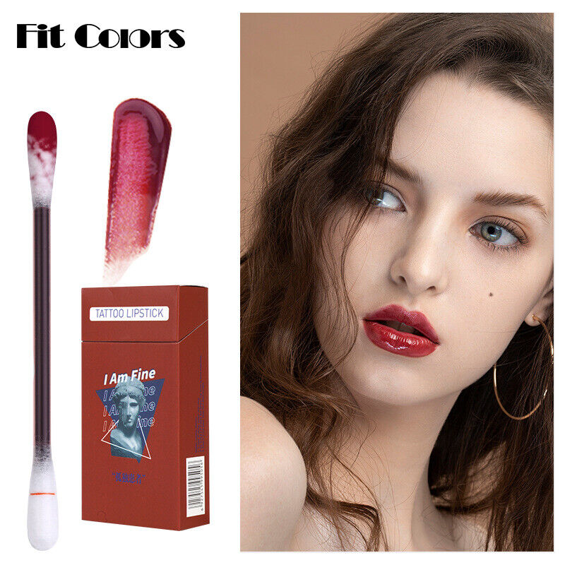 Cotton Swab Lip Glaze Lip Dye Liquid Disposable Liquid Lipstick