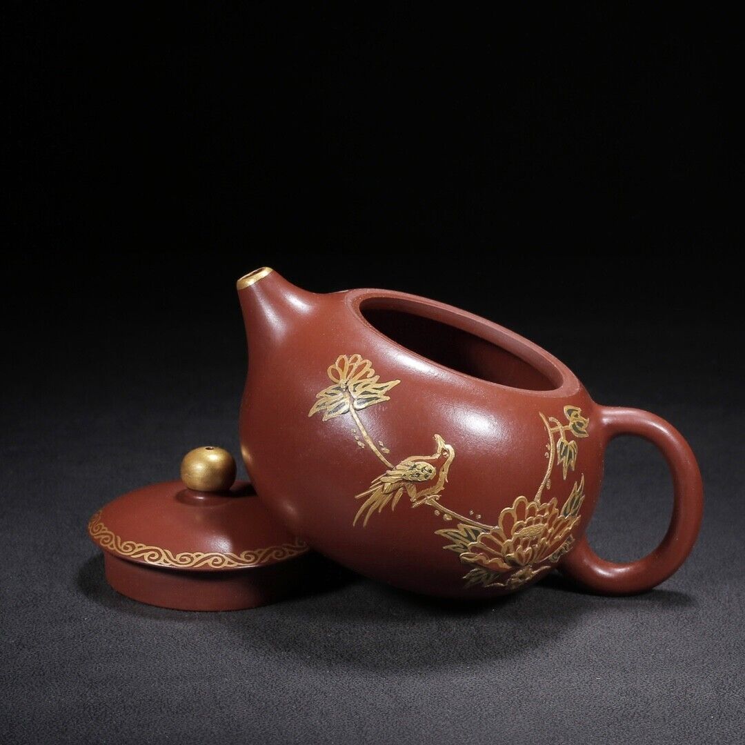 Chinese Yixing Zisha Clay Handmade Exquisite Teapot（西施 底款：景舟手制）