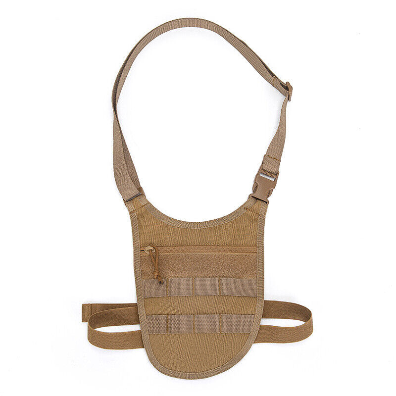 Tactical Outdoor Sports Vest Hidden Underarm Pocket Shoulder Bag Wallet Hunting