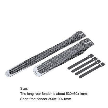 1set Plastic Folding Bicycle Fender Front Rear Tire Wheel Fender Mudguard Kits