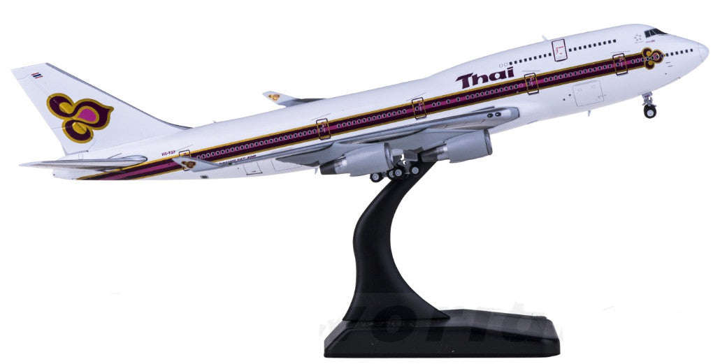 1:400 JC Wings Thai BOEING 747-400 Passenger Airplane Diecast Airplane Model