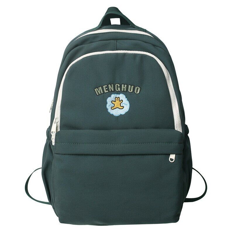 Lady Student Bag Cool Female College Book Backpack Women Nylon School Bag
