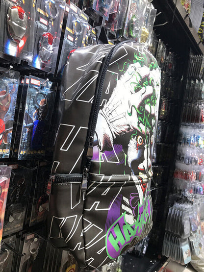 The Joker Rucksack Shoulder Bag Backpack Limited Bioworld Black DC Comics