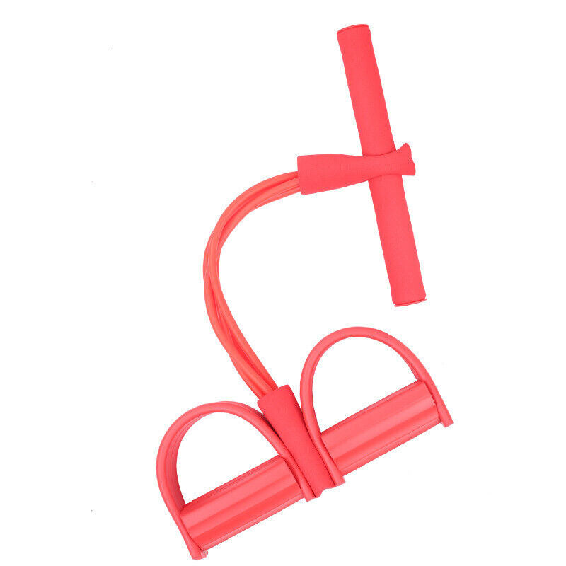 21 Fitness Resistance Bands-4 Tube Pedal Ankle Puller-45% OFF Exercise Foot Pull