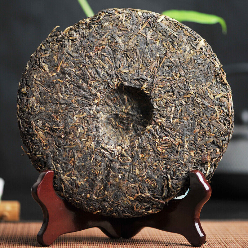 2007 Ba Jiao Ting Li ming Tea Peacock Township Pu'er Tea Green Raw Tea Cake 357g