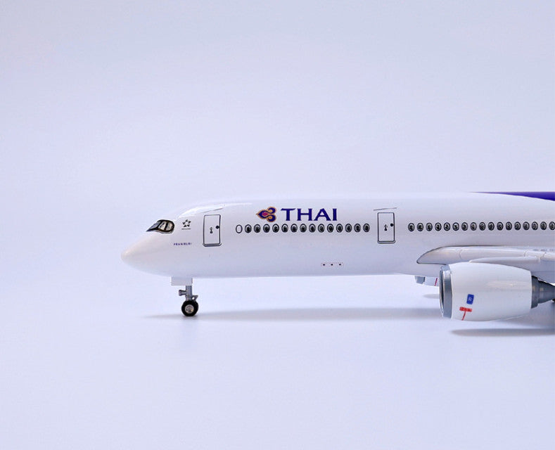 47CM 1:142 THAI AIRBUS A350 Airplane Landing Gears Resin Plane Aircraft Model