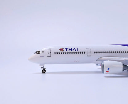 47CM 1:142 THAI AIRBUS A350 Airplane Landing Gears Resin Plane Aircraft Model