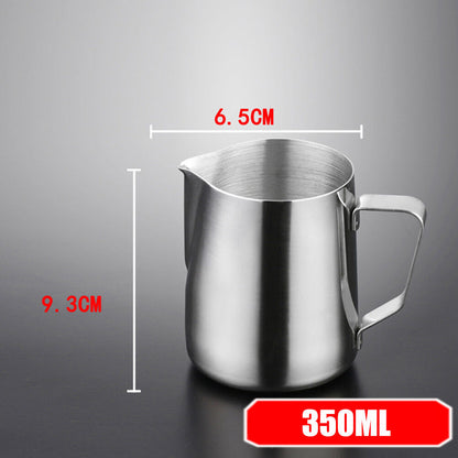 100-1500ML Barista Espresso Coffee Pitcher Latte Milk Cup Frothing Jug Steam New