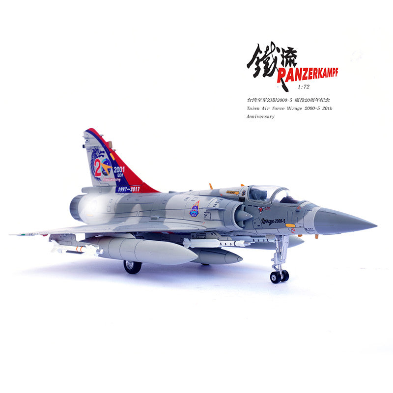 1:72 Panzerkampf Taiwn Air force Mirage 2000-5 20th Fighter Plane Diecast Model