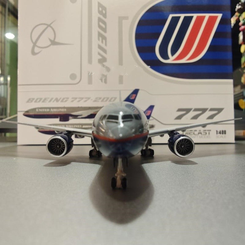 1:400 JC Wings United Airlines B777-200 Passenger Plane Diecast Aircraft Model