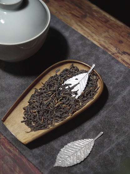 Sterling Siver Tea Pet Leaf Lotus Design Health Care Tea Accessories Pure Silver